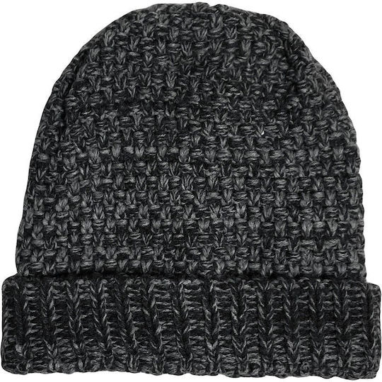 Beanie Unisex Beanie Gestrickt in Gray Farbe