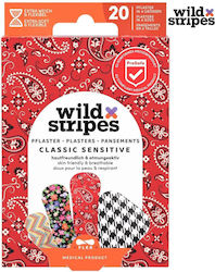 Wild Stripes Класически Чувствителни Детски Стикери за Поправки