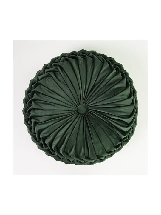 Sh-cn-024 Dutch Velvet 42cm Cushion Green