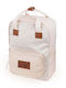 Mrs Ertha Kinder Rucksack Rucksack Beige 31cmx22cmx12cmcm