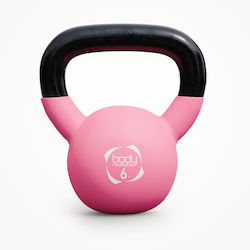 Σετ Kettlebells από Μαντέμι 6kg Ροζ Σετ Kettlebells από Μαντέμι 6kg Ροζ