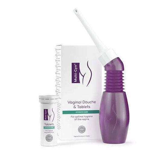 Bioclin Multi-Gyn Vaginaldusche Gerät 1 Stück & Tabletten 10 Stück 1 Set