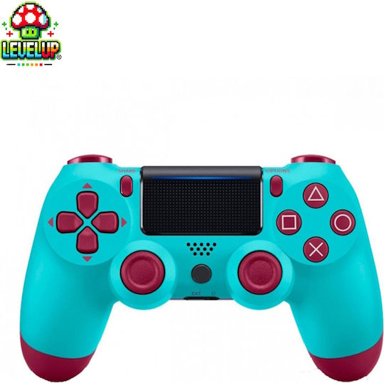 LevelUp LevelUp Doubleshock Безжичен Геймпад за PS4 Glacier Teal
