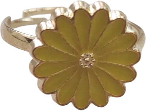 Children's Ring Yellow Flower 9300024