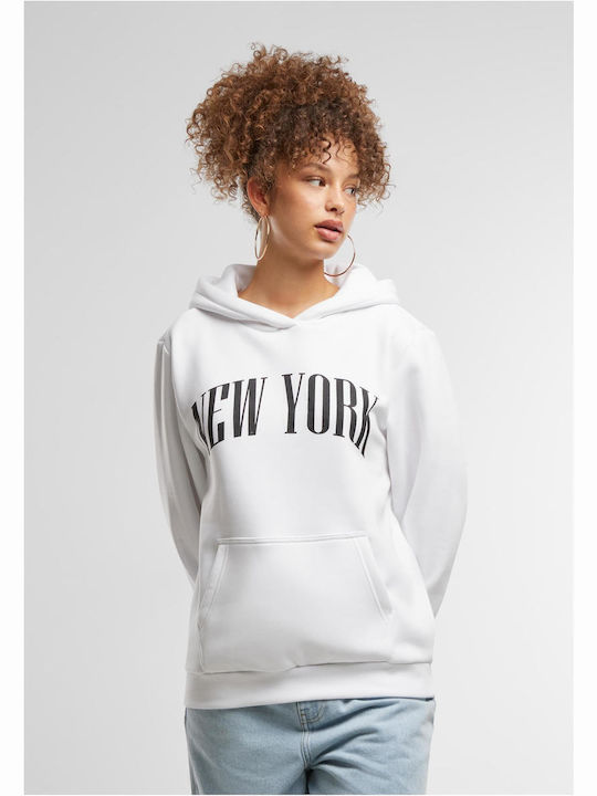 Women's Sweatshirt Hooded White