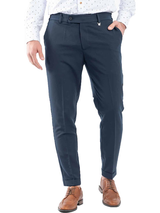 Vittorio Artist Elastic Blue Trousers