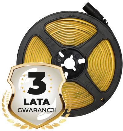 Eko Light Ταινία LED 24V Φυσικό Λευκό Φως 5m Τύπου COB με Τροφοδοτικό