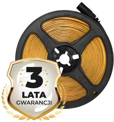 Eko Light LED Лента 24V Топло бяло Светлина 5м Тип COB с Захранване