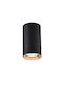 Light Prestige Einzel Spot mit Fassung GU10 in Schwarz Farbe