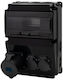 Schwarzes Panel Lago 10m Szenische 16a/3p Gerade Steckdosen 2x230v F3.2890