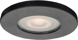 Light Prestige Στρογγυλό Μεταλλικό Χωνευτό Σποτ με Ντουί GU10 Μαύρο 7.6x7.6εκ. Light Prestige Στρογγυλό Μεταλλικό Χωνευτό Σποτ με Ντουί GU10 Μαύρο 7.6x7.6εκ.