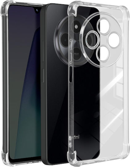 Carcasă Mayaxess Rezistentă la Șocuri Xiaomi Redmi 14c Colțuri Întărite Transparentă