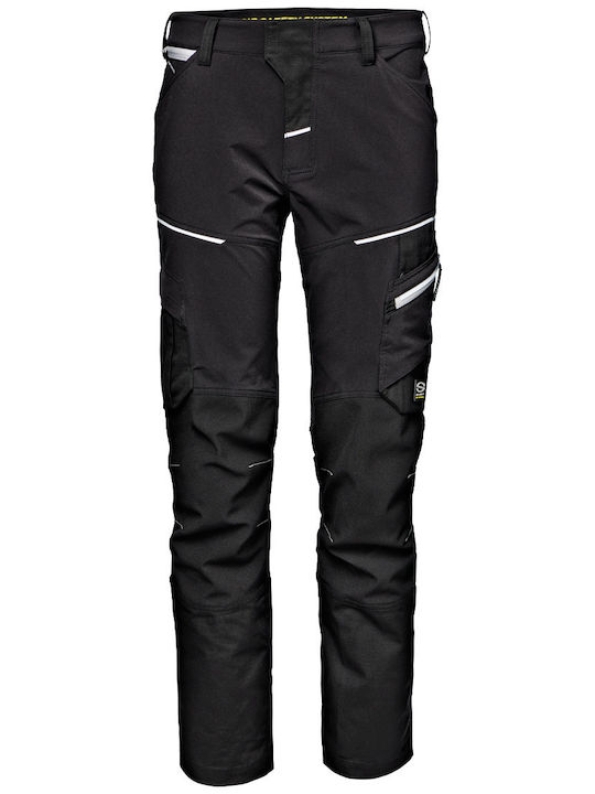 Sir Safety Reflective Work Trousers Black