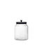 Espiel Set 3 Pieces General Use Glass Jars with Lid Transparent 3500ml