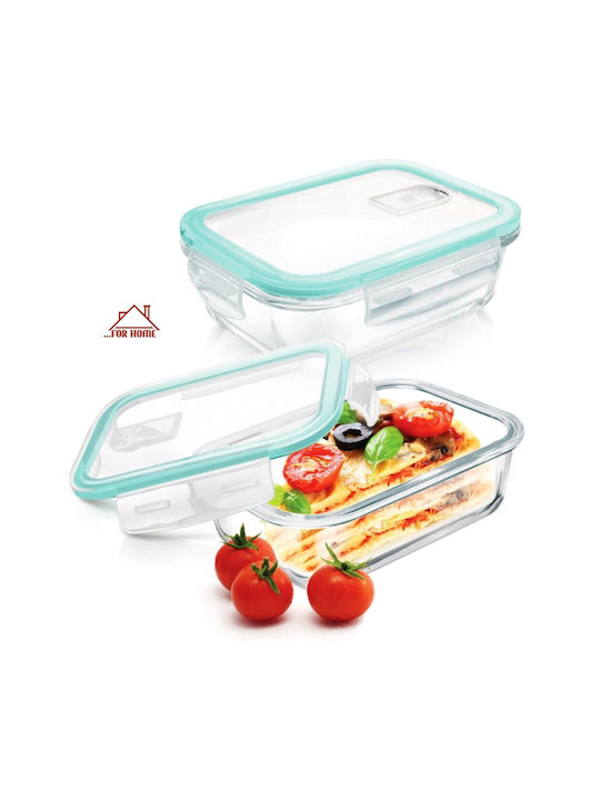 ForHome Glass Lunch Box 680ml