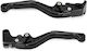 Barracuda Set Manete Frână/Ambreiaj Motocicletă Manete de motocicletă ajustabile 2003-2004 Negre KN1127-1