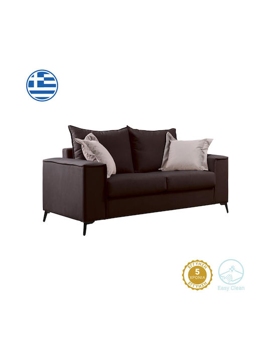 Verona Διθέσιος Καναπές Ανθρακί 173x93x100εκ.