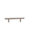Mâner Mobilier Φ12 Nichel Mat Deschis 336mm Distanță Centrală 256mm