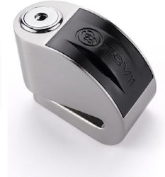 Zovii Motorcycle Disc Brake Lock with Alarm in Silver