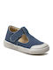 Kids Ballerinas with Hoop & Loop Closure Blue