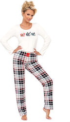 Ho Ho Long Ecru Pyjamas