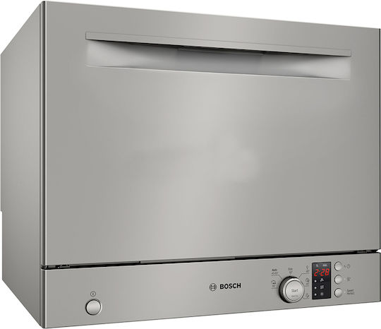 Bosch Mașină de spălat vase de blat pentru 6 seturi de vase L55.1xÎ45cm Inox