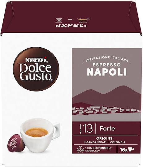 Nescafé Dolce Gusto Еспресо Наполи Кафе 16 капсули