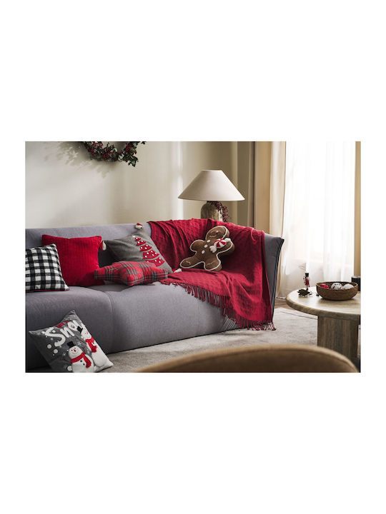 Waffle Sofa Blanket 104/02 Gofis Home Cotton Polyester 130x170