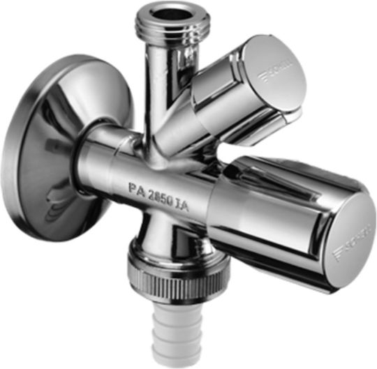 Schell Βάνα / Διακόπτης Γωνιακός 1/2"x3/4" Αρσενικό