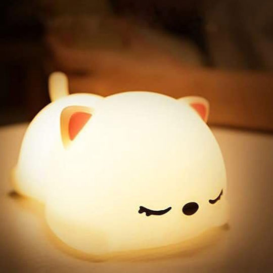 Led Kids Decorative Lamp Rechargeable with Color Changes Multicolour 13.5x10x8εκ.