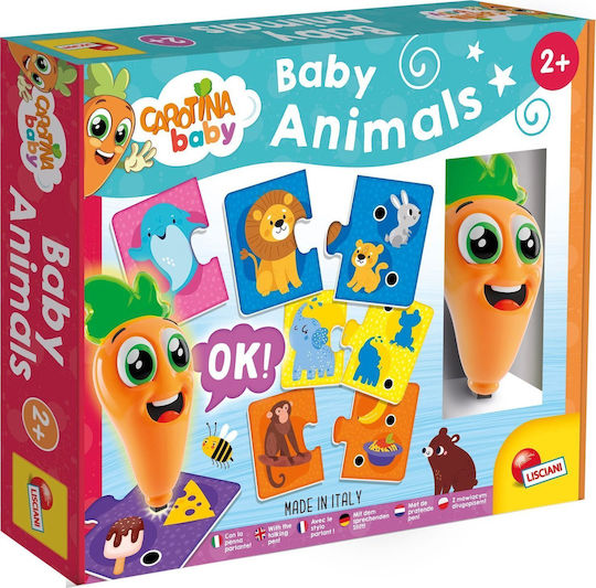 Lisciani Giochi Carotina Baby Windowbox Animals Εκπαιδευτικό Παιχνίδι Γνώσεων για 2+ Ετών