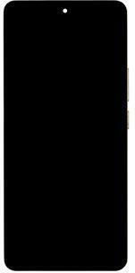 Realme Screen with Touch Mechanism and Frame for Realme 12 Pro 5G (Black)