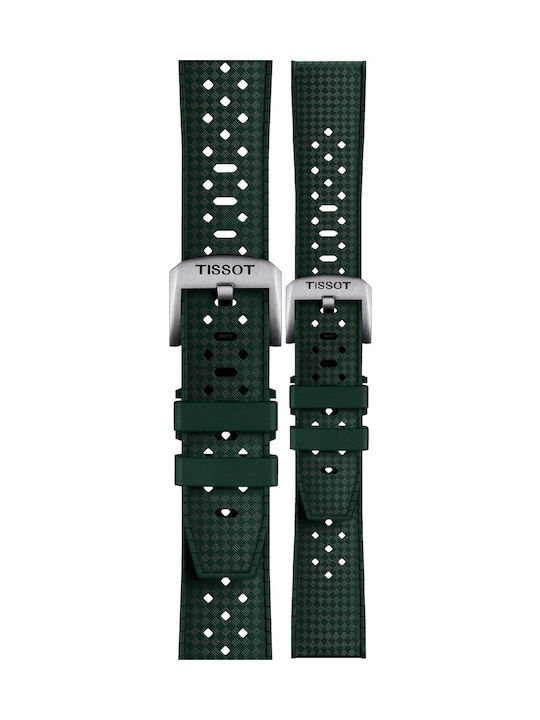 Tissot Rubber Strap Green 20mm