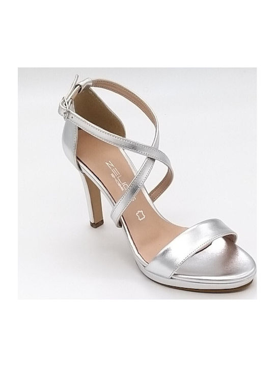 Zelios Sandals Silver