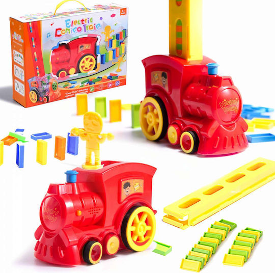 Olympus Domino Set cu Trenuleț cu Sunet și Lumină pentru 3+ ani+ Ani
