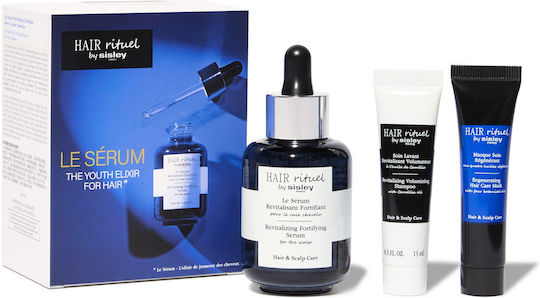 Sisley Paris Rituel Revitalisant Fortifiant Haarpflege-Set Massezunahme für Alle Typen mit Shampoo, Maske & Serum 3 Stück