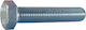 Hexagon Screws Din 933 8.8 M8x25 Galvanized 100 Pieces