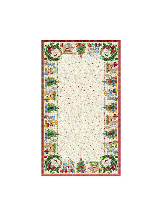 Vassiliadis Bros Christmas Tablecloth L240xW140cm.