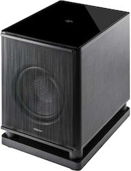 Sonus Faber Gravis VI Schwarzer Klavierlack / Schwarzes Leder Aktiv Subwoofer