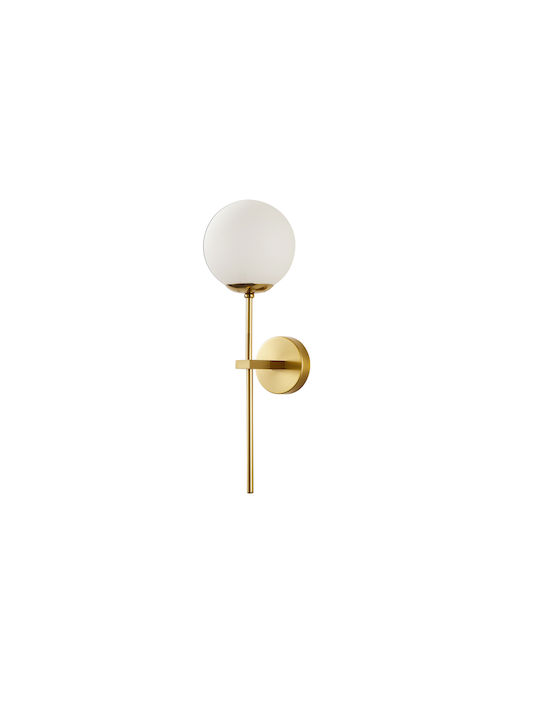 ARlight Leuchte Wand mit Fassung E27 Gold