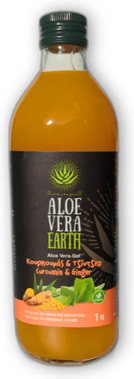 Aloe Vera Earth Алое 1000мл Turmeric & Ginger