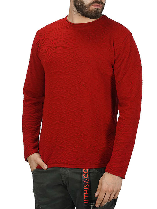 Martini Long Sleeve Sweater RED