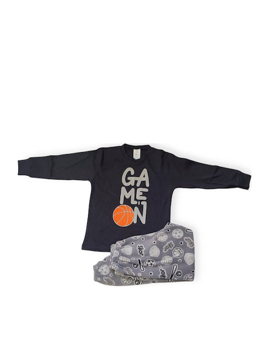 Natura Kids' Pajamas Winter Dark Grey
