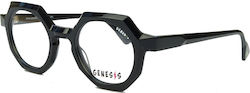Genesis Weiblich Kunststoff Brillenrahmen Schwarz GV231603C3