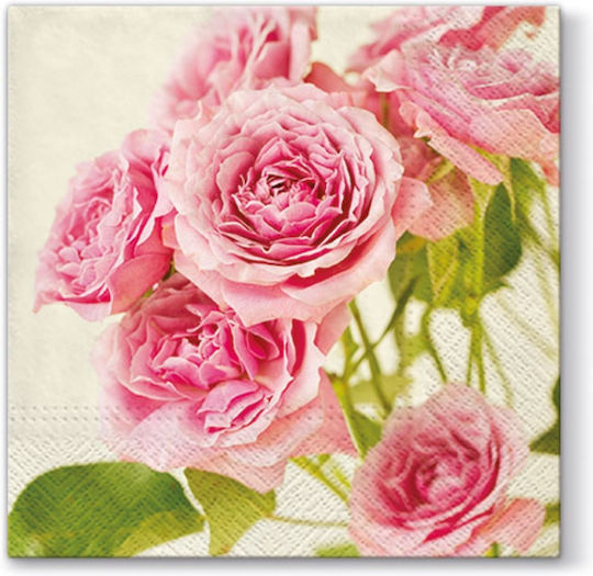 Decoupage Napkins 35 X 35 Flowers Butterfly 93