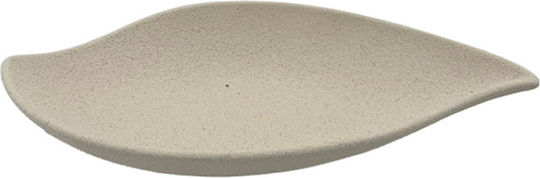 Marhome Platou Decorativ Ceramică Ecru 1buc 40x19x7buc Marhome Platou Decorativ Ceramică Ecru 1buc 40x19x7buc