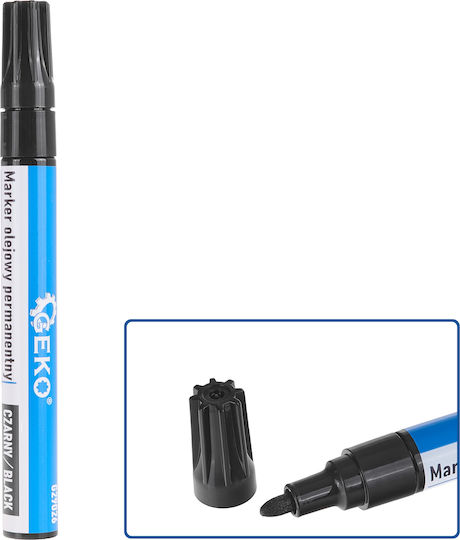 Geko Permanent Marker Black