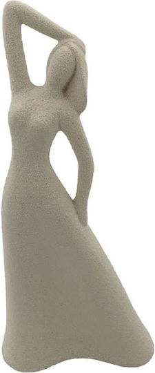 Marhome Decorative Figure made of Ceramic 11x8x33cm 1pcs