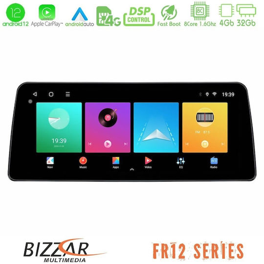 Bizzar Ηχοσύστημα Αυτοκινήτου για Nissan 370Z 2009-2013 (Bluetooth/USB/WiFi/GPS/Apple-Carplay/Android-Auto) με Οθόνη Αφής 12.3"