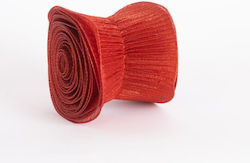 Eurolamp Spiral Ribbon Red 5x12cm 600-46404
